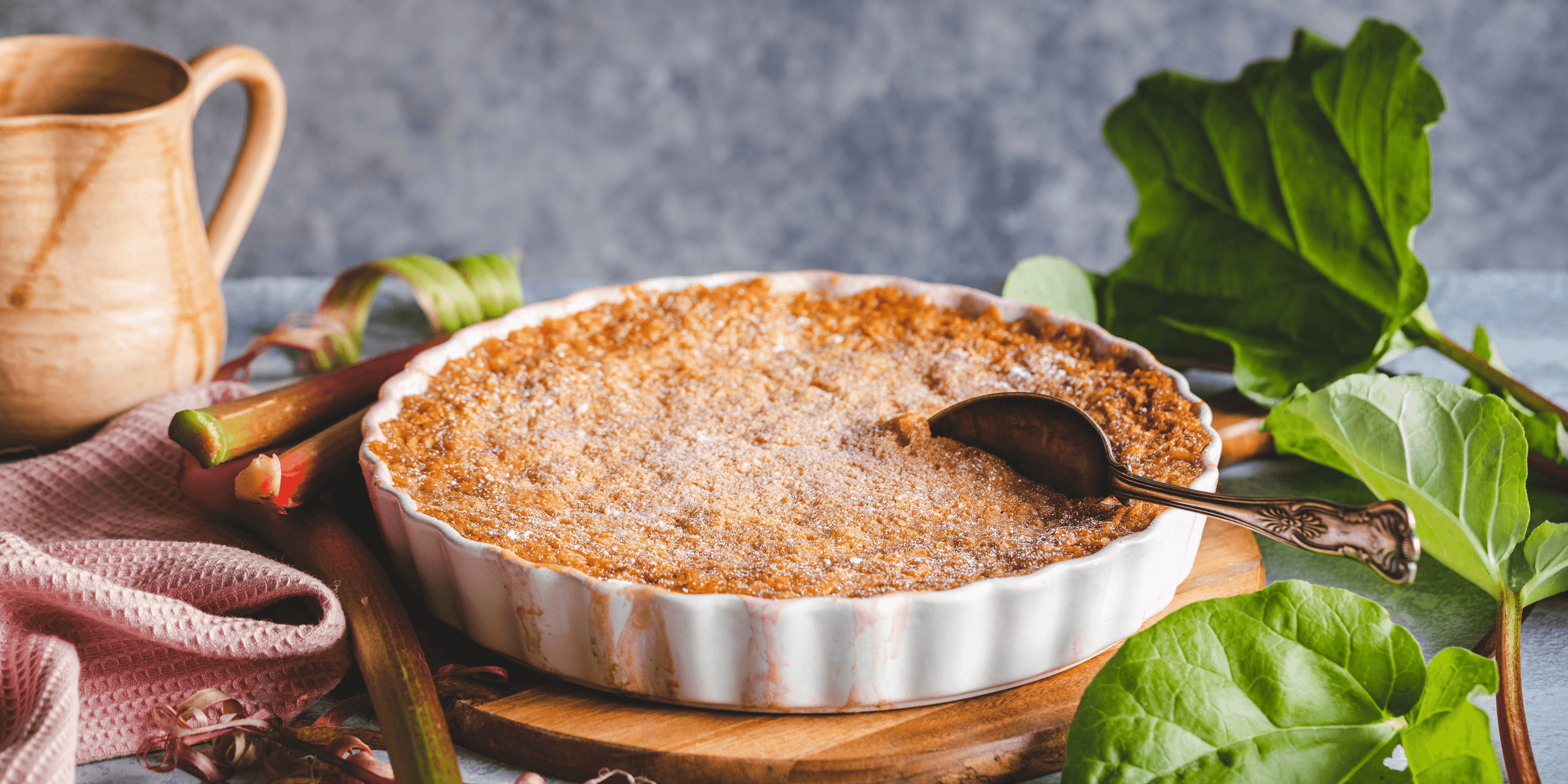 Tarte à la Rhubarbe