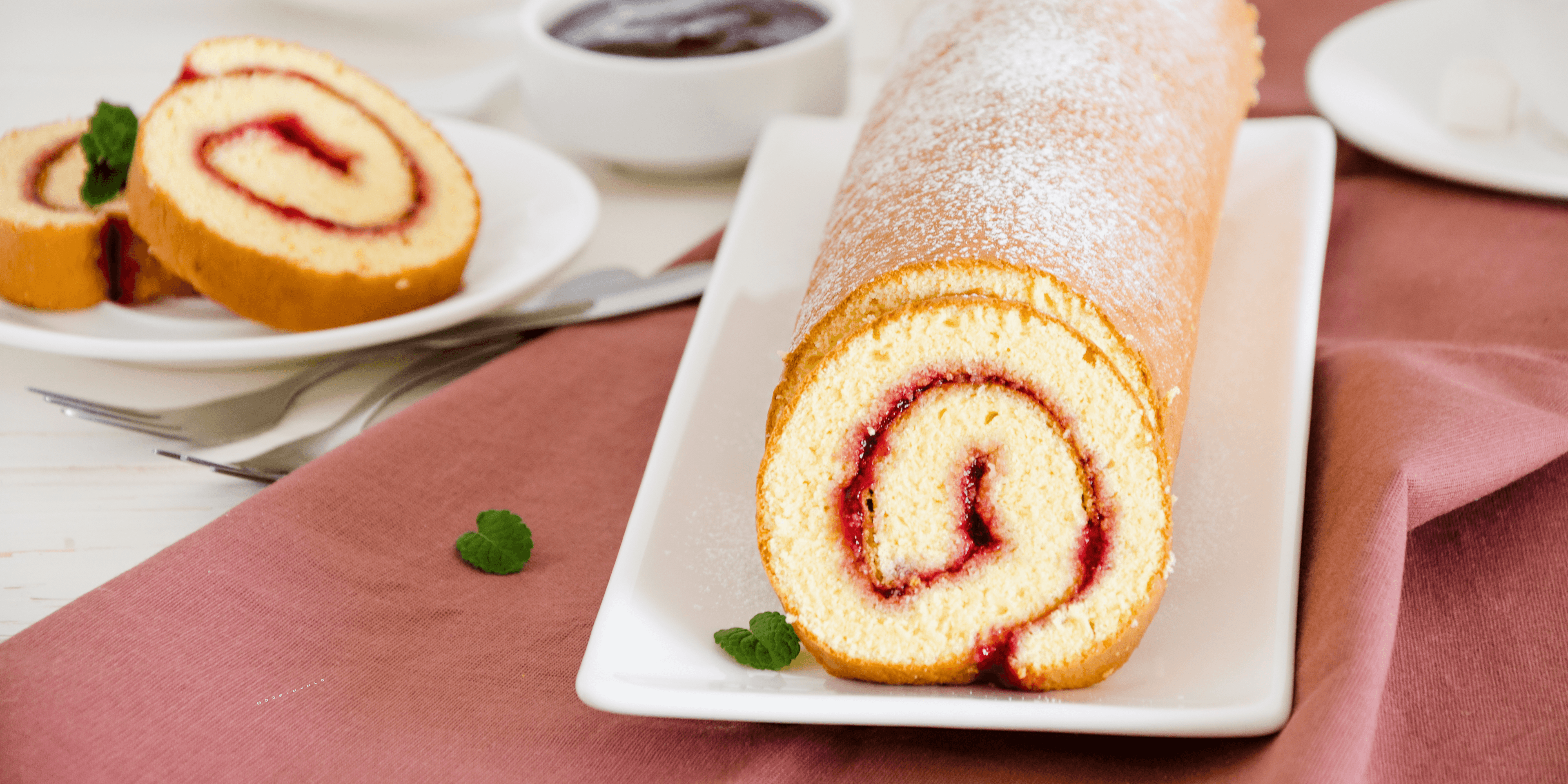 Roulé à la Confiture de Framboise
